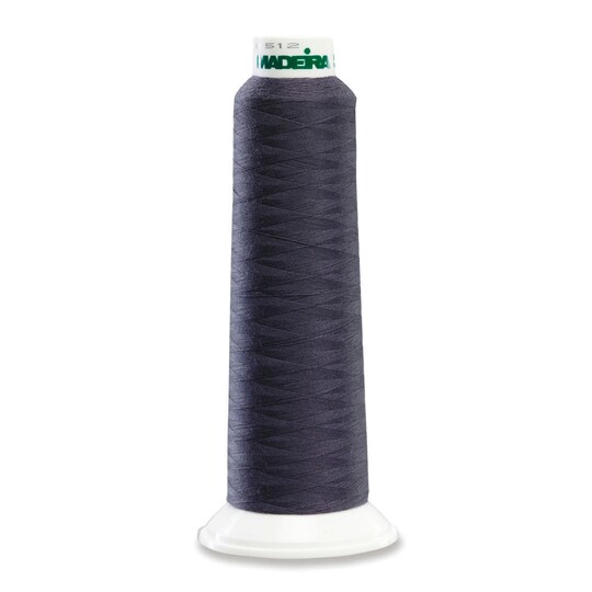 Aerolock Polyester Serger Thread --- 2,000 Yds --- Graphite Color -- Ref. # 8110 by Madeira®